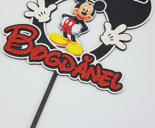 Topper pentru tortă băiat Mickey mouse image 2