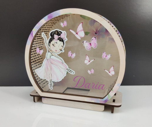 Детская копилка  для девочки - Балерина