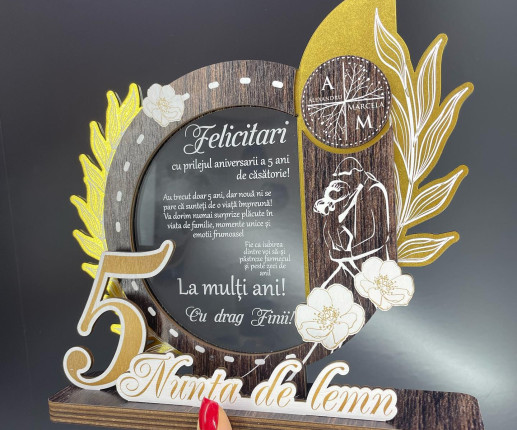 Trofeu pentru nunta 2