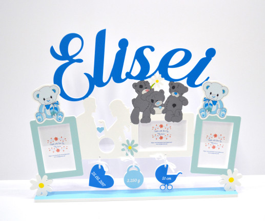 Rama foto cu stativ  cu Ursuleț