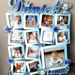 Именная Фоторамка для мальчика - Blue thumb-image 1