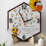 Clock with Stand and Little Bees thumb-image 1