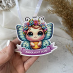 Medalii din lemn ,,Adio Gradiniță,, cu fluturaș 1 thumb-image 1