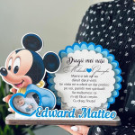Trofeu personalizat cu Mickey - Trofeu pentru nasi thumb-image 2