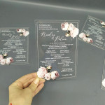 Invitatii pentru nunta cu bujori thumb-image 3