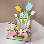 Cosulet din lemn cu tematica pascala thumb-image 1