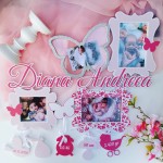 Rama foto roz cu fluturi thumb-image 1