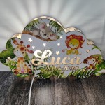 Детский светильник с подсветкой - Зверята thumb-image 1