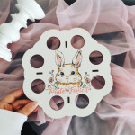 Suport pentru ouă iepuraș un strat thumb-image 1