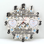 Настенные часы для нанашей -  Blue thumb-image 1