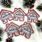 Ornament Craciun din placaj cu logoul companie 7 thumb-image 1