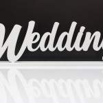Надпись на штативе "Wedding" thumb-image 2