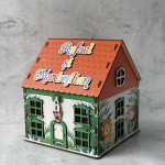 Casuta de dar pentru botez cu Animalute thumb-image 2