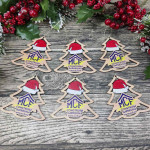 Ornament Craciun din placaj cu logoul companie 5 thumb-image 2