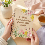 Деревянный блокнот с цветами 3 thumb-image 1