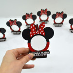 Mărturii magneți personalizate pentru botez Minnie mouse 4 thumb-image 1