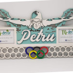 Suport medalii pentru inotator thumb-image 1