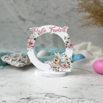 Ramă foto cu flori Paște Fericit cu flori thumb-image 1