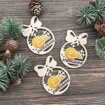 Ornament Craciun din placaj cu logoul companie thumb-image 2