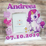 Rama foto personalizata  cu Unicorn thumb-image 1