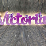 Led cu nume cu Fluturași thumb-image 1