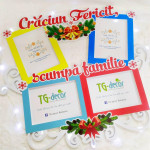 Rama foto personalizata "Craciun fericit scumpa familie" thumb-image 1