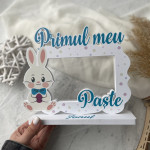 Ramă foto cu iepuraș micuț ,,Primul meu Paște,, thumb-image 1