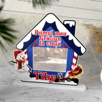 Rama foto in forma de casuta "Primul meu Craciun" 1 thumb-image 1