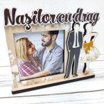 Rama foto cu stativ pentru nași 1 thumb-image 1