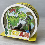 Детская копилка  для девочки - Дино thumb-image 1