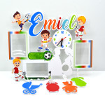 Rama foto pentru băieței cu fotbal 1 thumb-image 1