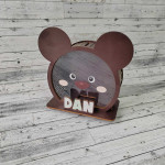 Детская копилка из фанеры - Мишка thumb-image 1