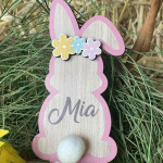 Iepuraș din lemn cu stativ thumb-image 2