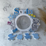 Rama pentru foto rotundă cu ursulet thumb-image 1