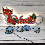 Led cu nume Tigru thumb-image 2