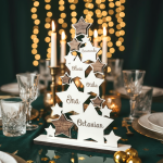 Brad din lemn cu numele membrilor familiei thumb-image 1