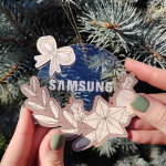 Ornament Craciun din placaj cu logoul companie 13 thumb-image 1