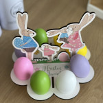 Suport pentru  ouă familia iepurașilor thumb-image 2