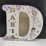 Светильник-буква из фанеры - Балерина thumb-image 3