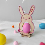Suport din lemn pentru ouă iepuraș thumb-image 1