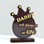 Trofeu pentru tată, soț , bunel cu  ,, My King ,, thumb-image 1