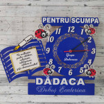 Ceas din lemn cu buburuza thumb-image 1