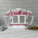 Rama foto cu fluturi roz thumb-image 1