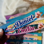 Riglă de lemn cu carte și clopoței 2 thumb-image 1