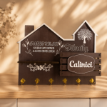 Key Holder “Our Smiling Little House” 1 thumb-image 1