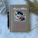 Ежедневник Выпускная шапочка с цветами thumb-image 1