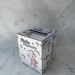 Cutie de dar pentru botez ursuleț cu balon 1 thumb-image 3