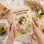 Carnet din lemn cu fată 1 thumb-image 1