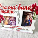 Rama foto ,,Cea mai scumpă bunicuță'' cu lalele thumb-image 1