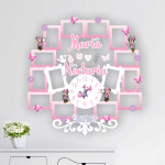 Rama foto cu ceas pentru fetiță cu Minnie Mouse thumb-image 1